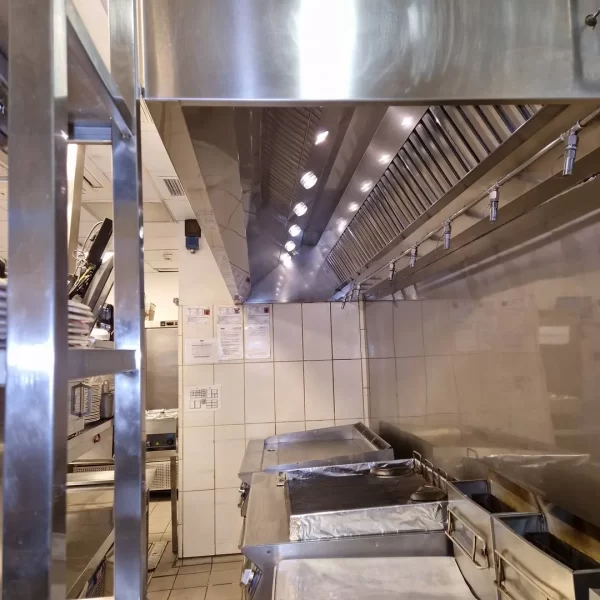 sistema extracción de cocina bar