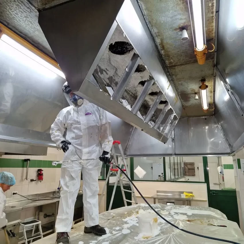 Limpieza sistema extracción